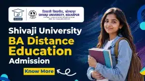 Shivaji University BA Distance Education Admission 2026