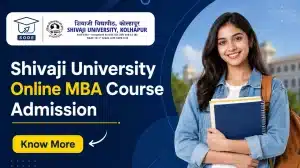 Shivaji University Online MBA Course Admission 2026